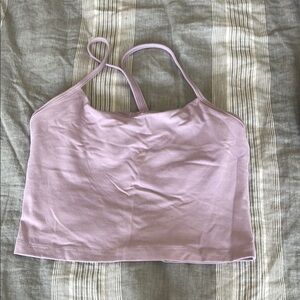 Lavender Crop Top
